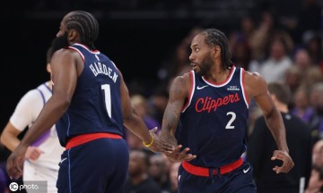 哈登15+11伦纳德10分 快船大比分不敌爵士